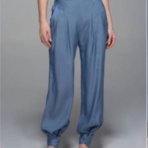 Lululemon denim pant wide leg or cuffed